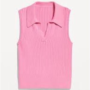 Old Navy Cropped Sleeveless Polo